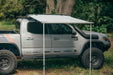 Rooftop Awning in Slate shown on a Toyota Tacoma truck