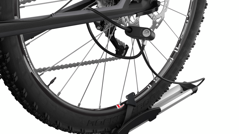 Thule UpRide roof top bike rack wheel mount black/aluminium - 599000