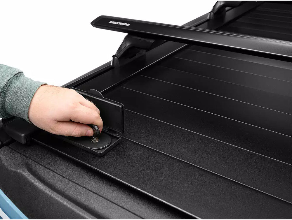 RealTruck Retrax PRO XR Manual Retractable Tonneau Cover w/ T-Slot Rails T-80461 Select Chevy 1500 with a 5'8" bed