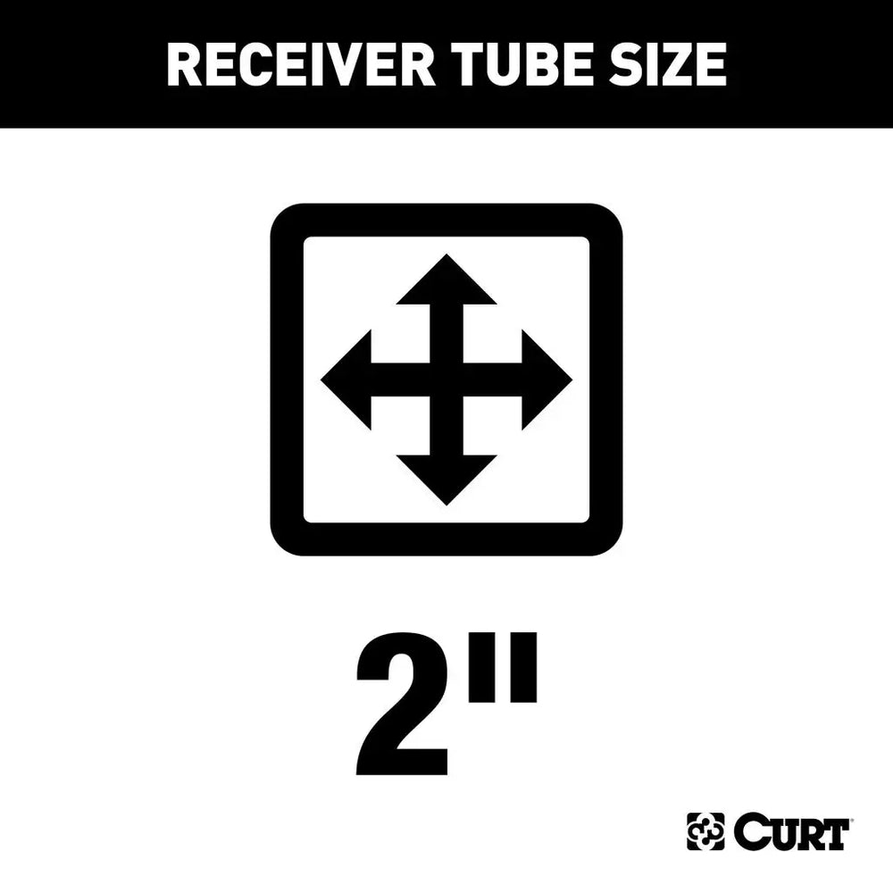 Curt Class 3 Trailer Hitch, 2" Receiver, Select Volkswagen ID.Buzz #13636