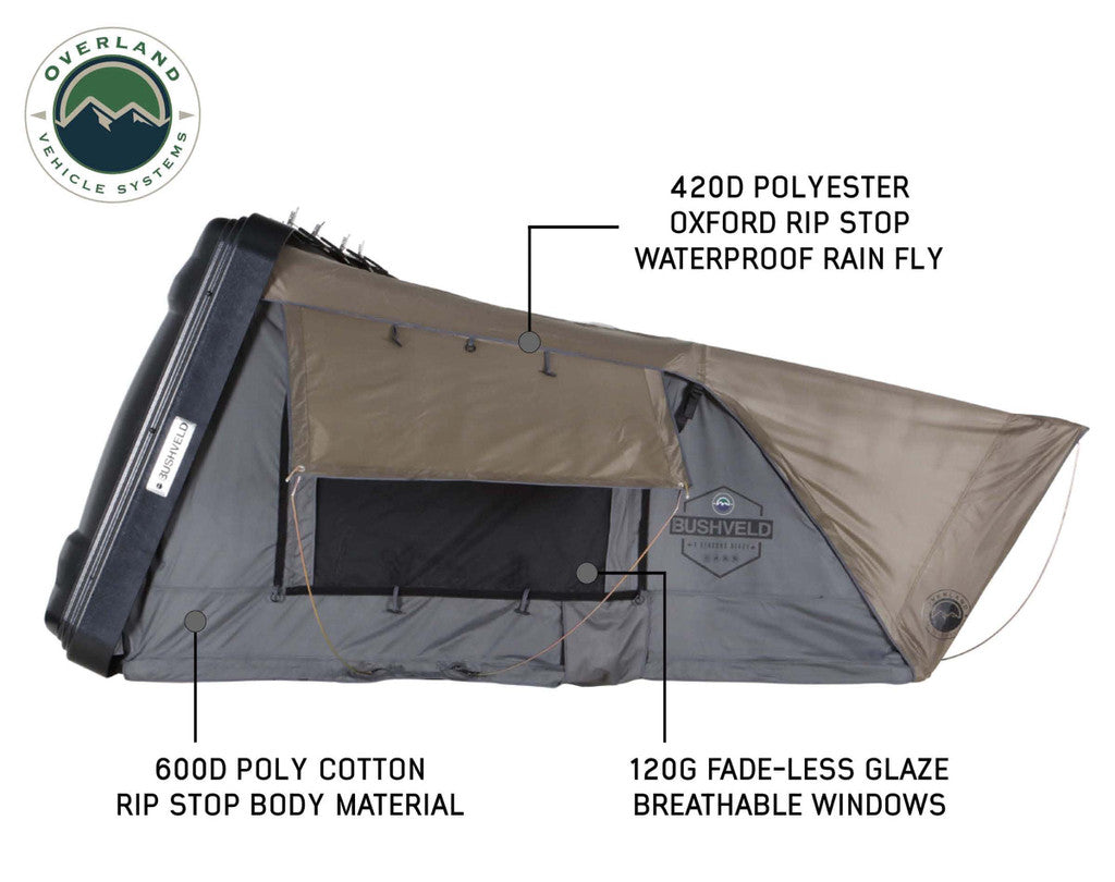 Bushveld II Hard Shell Roof Top Tent - 18189901