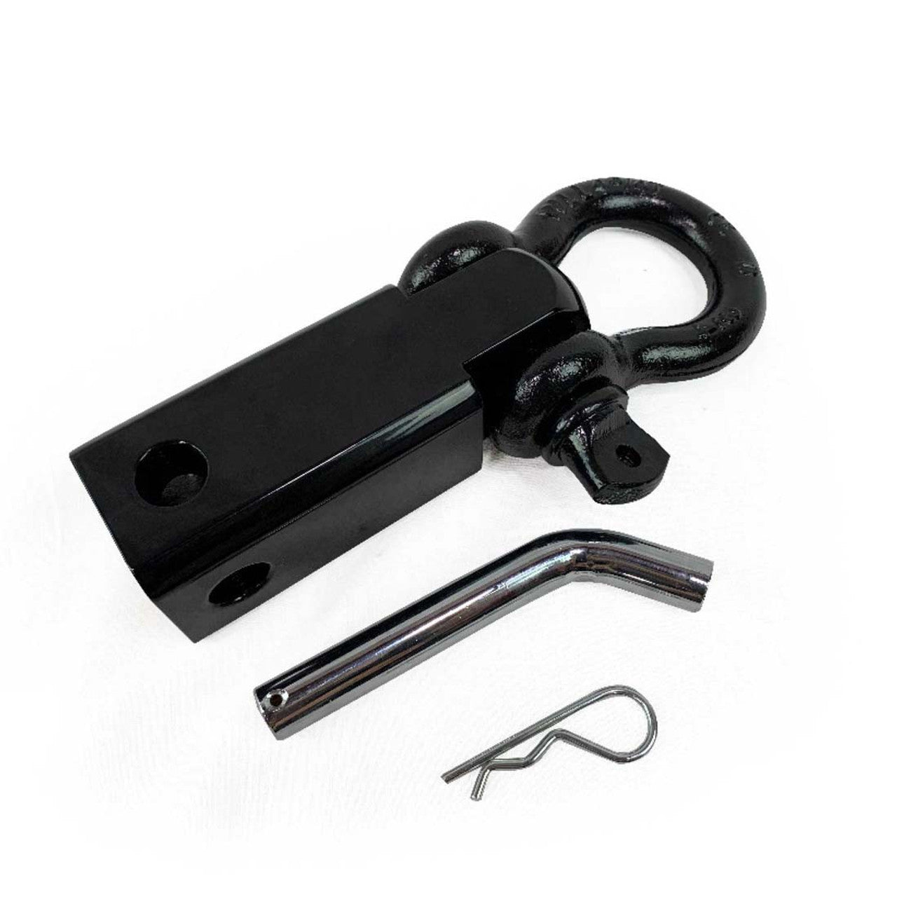 Receiver Mount Recovery Shackle 3/4" 4.75 Ton Rated Black Universal -  19109901