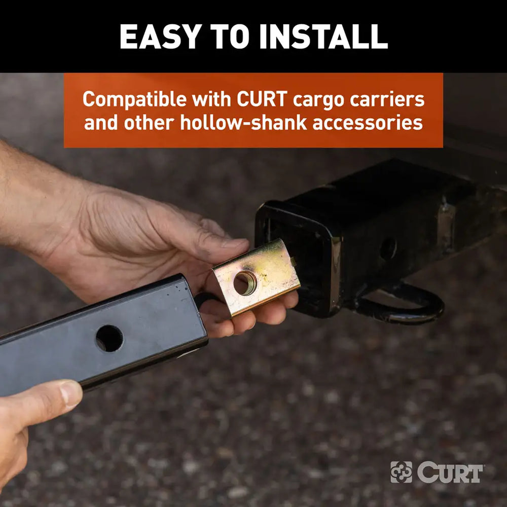 Anti-Rattle Hitch Pin and Shim (Fits 2" Receiver with 5/8" Hole) #22323