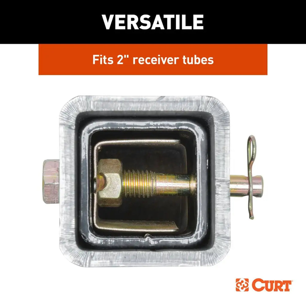 Anti-Rattle Hitch Pin and Shim (Fits 2" Receiver with 5/8" Hole) #22323