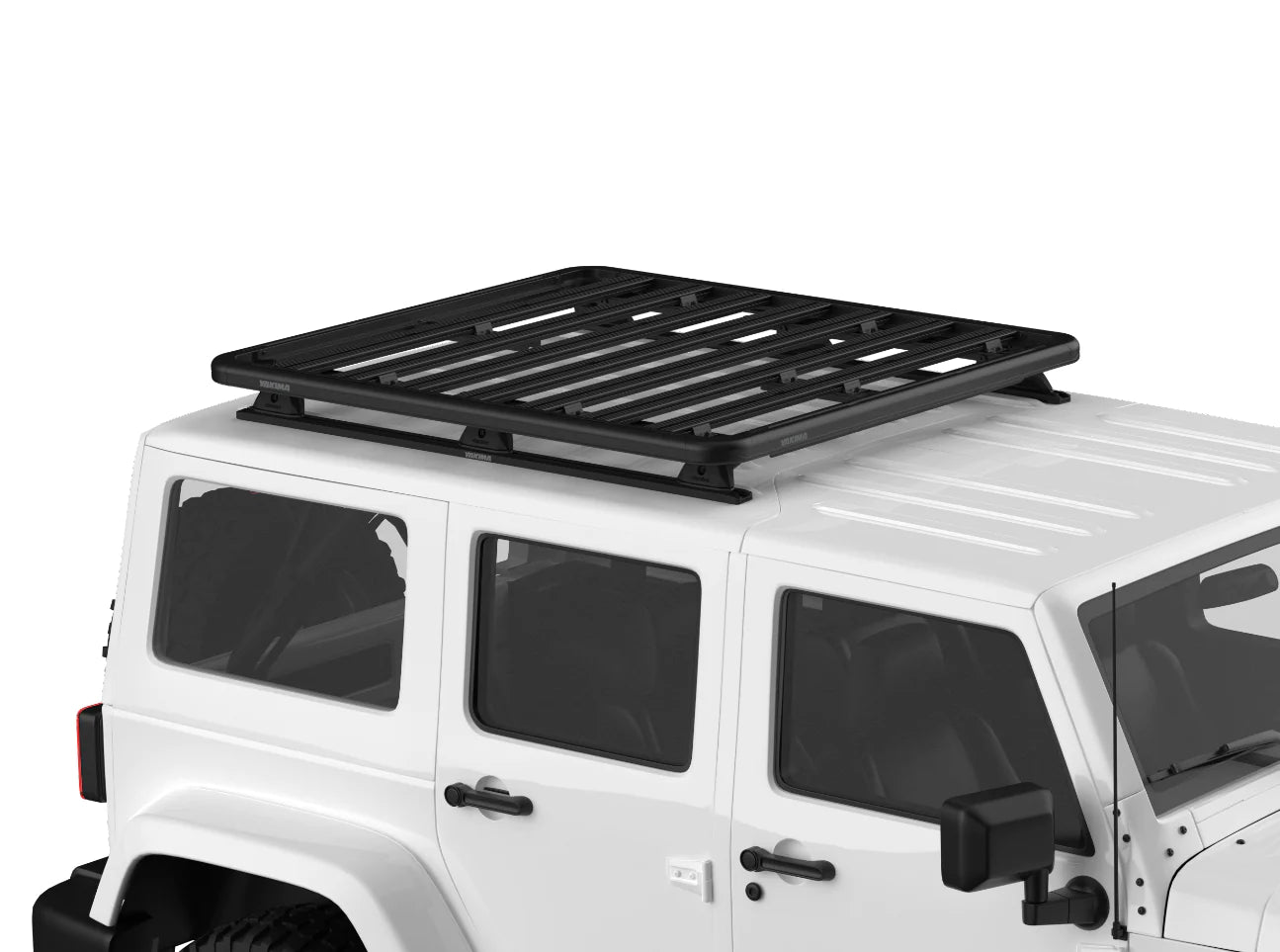 RibCage JK 4Dr Custom Rooftop Track System with Internal Supports 8001051
