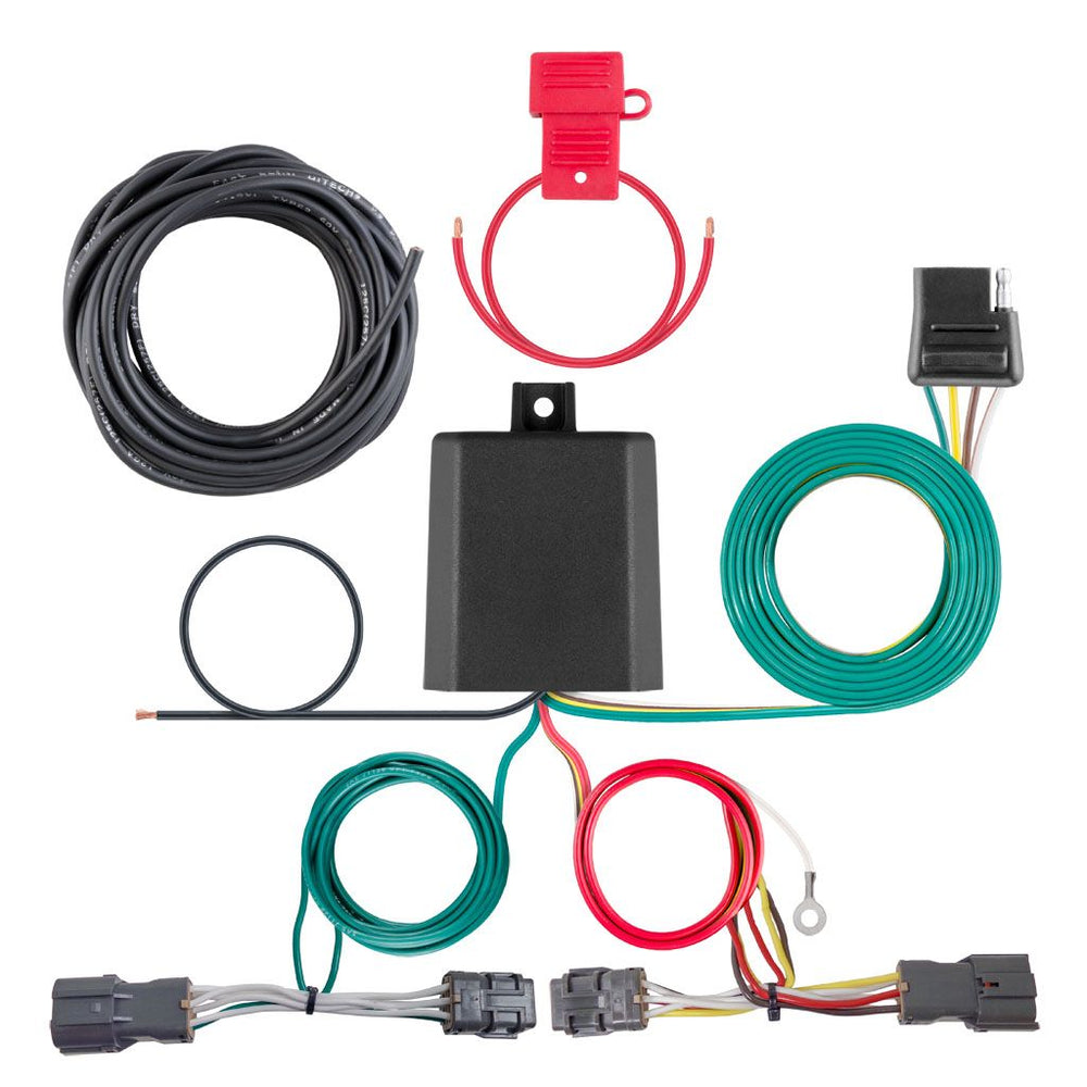 CUSTOM WIRING HARNESS, 4-WAY FLAT OUTPUT, SELECT TOYOTA HIGHLANDER - 56452