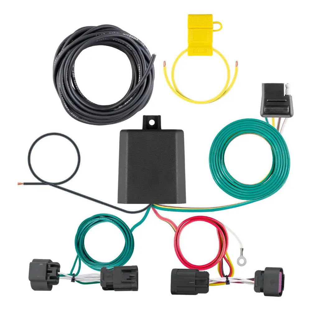 Custom Wiring Harness, 4-Way Flat Output, Select Ram ProMaster 1500, 2500, 3500 #56478