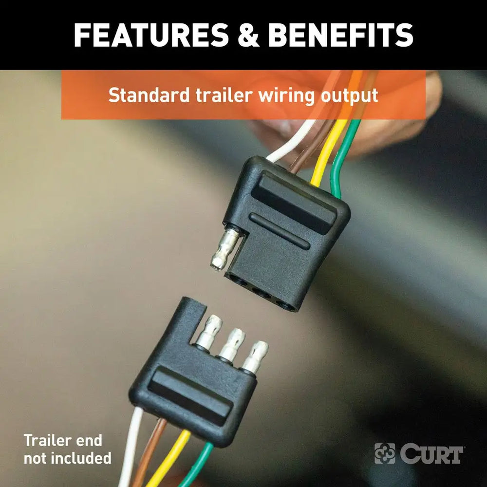 Custom Wiring Harness, 4-Way Flat Output, Select Ram ProMaster 1500, 2500, 3500 #56478
