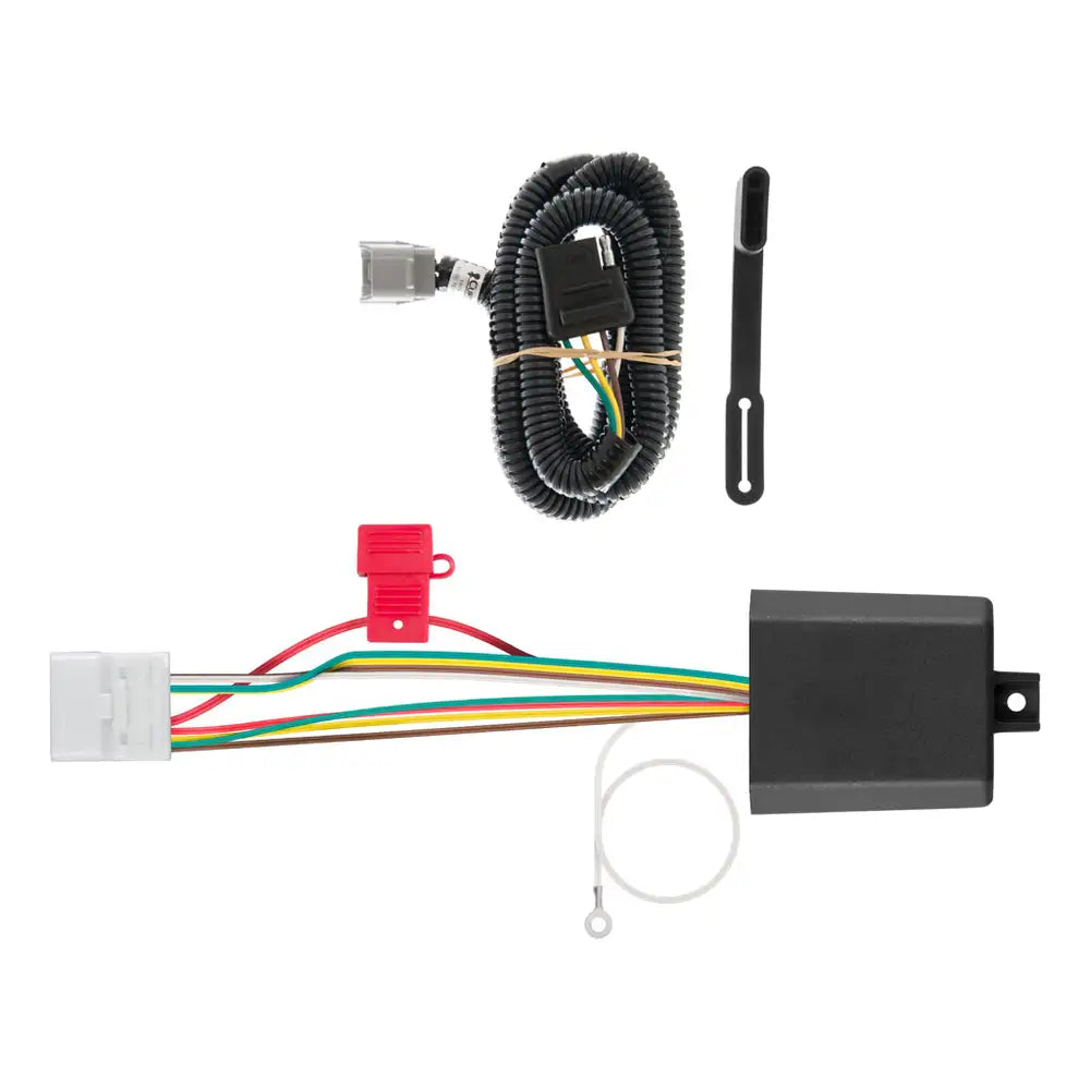 CUSTOM WIRING HARNESS, 4-WAY FLAT, SELECT TOYOTA HIGHLANDER, TOW PACKAGE NEEDED