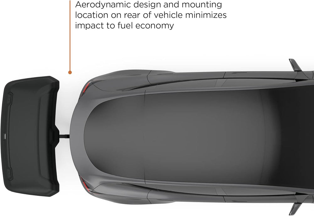 Thule Arcos Box L large hard-shell hitch cargo carrier