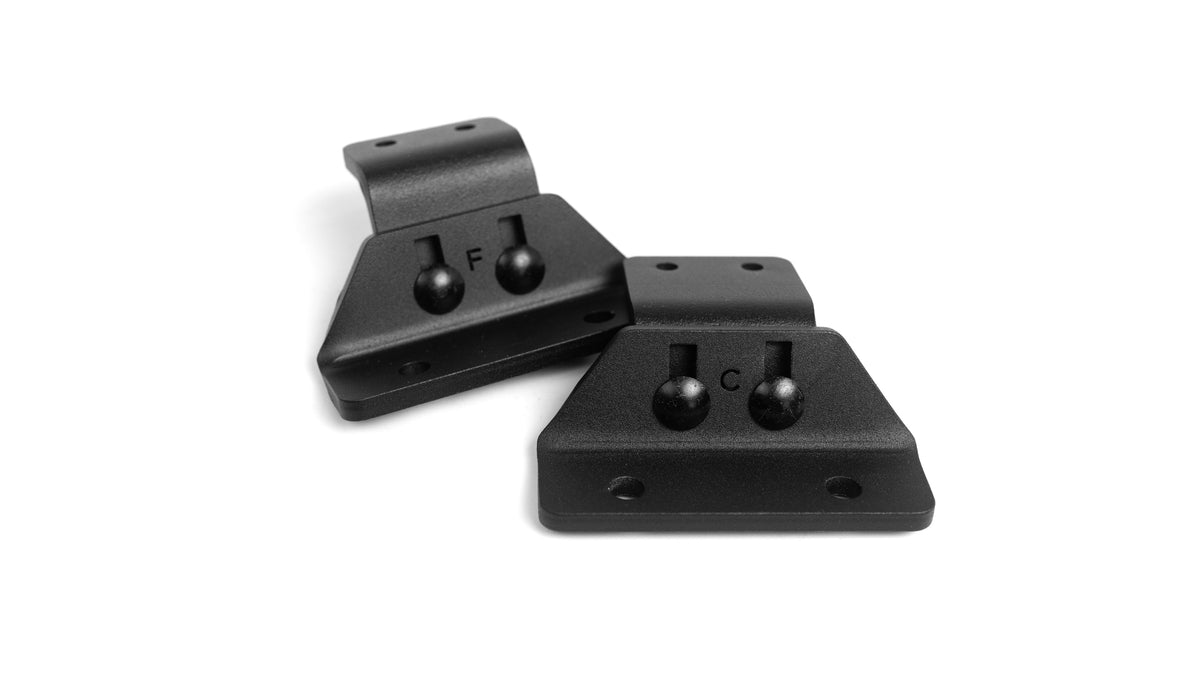 Adjustable Track Mounting Feet — Rackstarz Vehicle Rack & Hitch