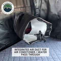 XD Lhotse 2 Person Clam Shell Aluminum Hard Shell Roof Top Tent, Blue Body & Black Rainfly