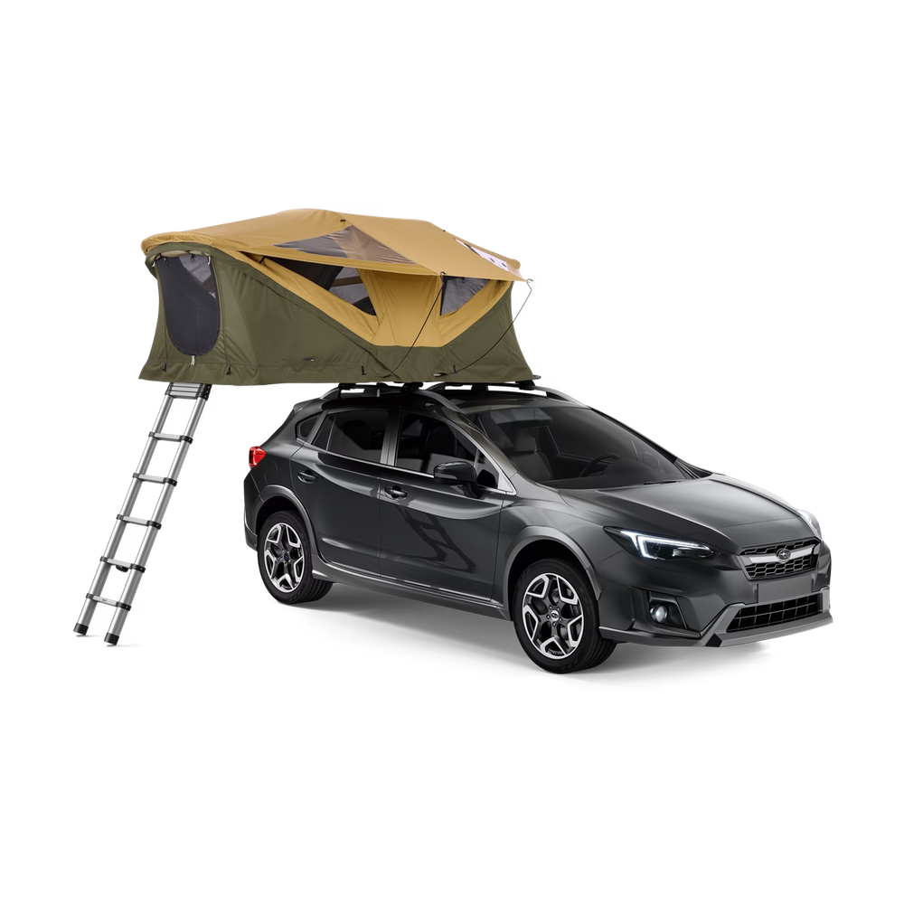 Thule Approach S 2-person roof top tent fennel tan