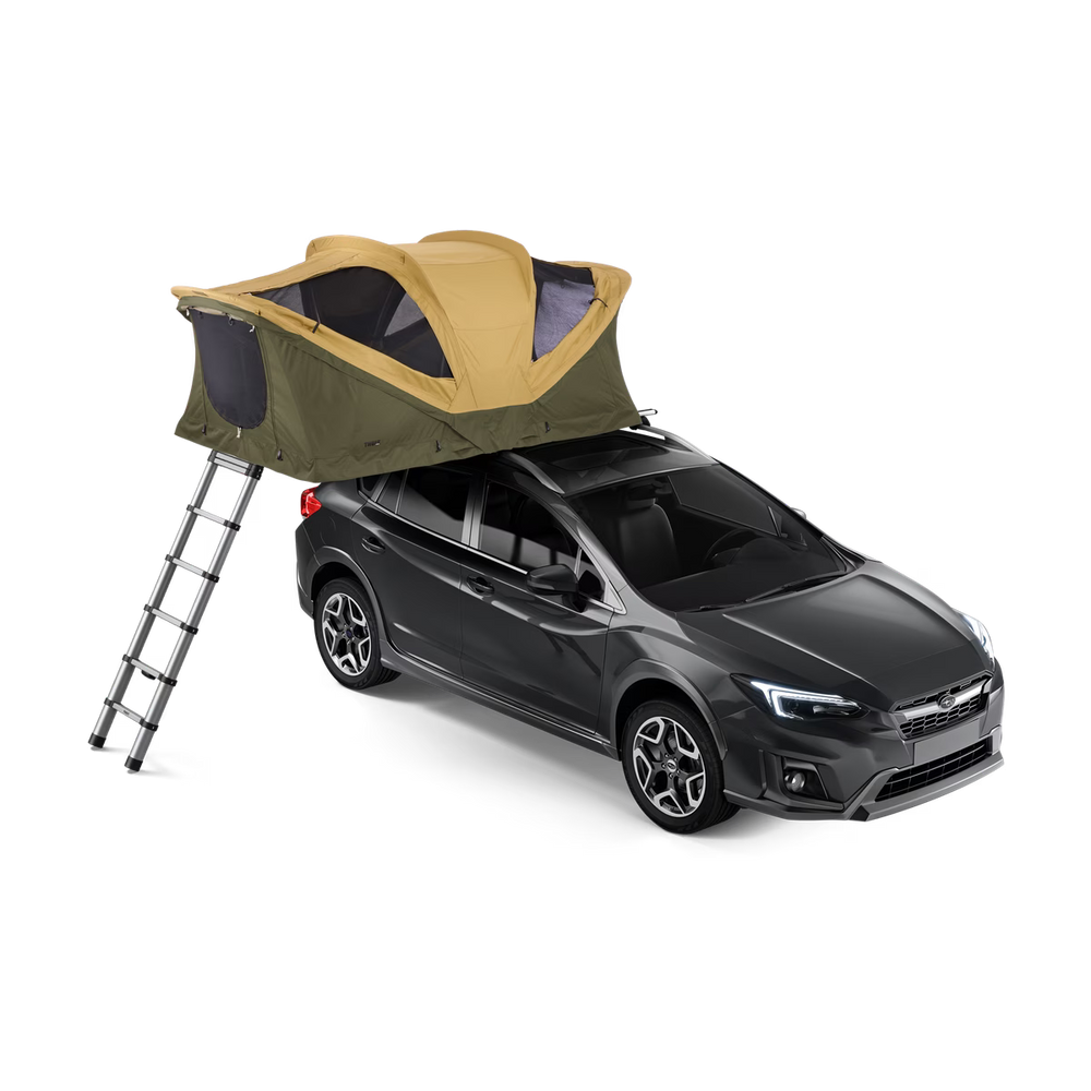 Thule Approach S 2-person roof top tent fennel tan
