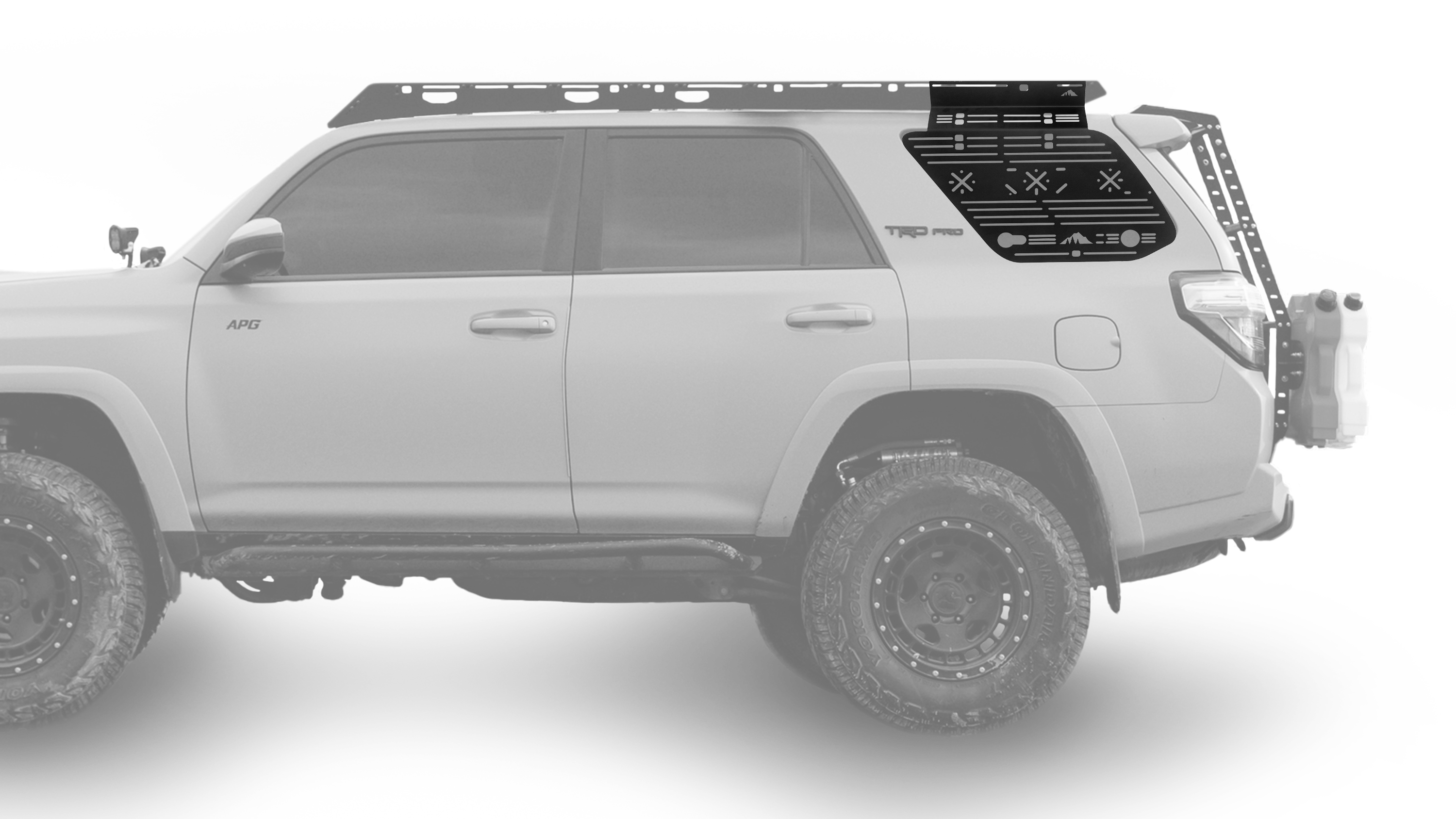 5th Gen 4Runner Window Panel