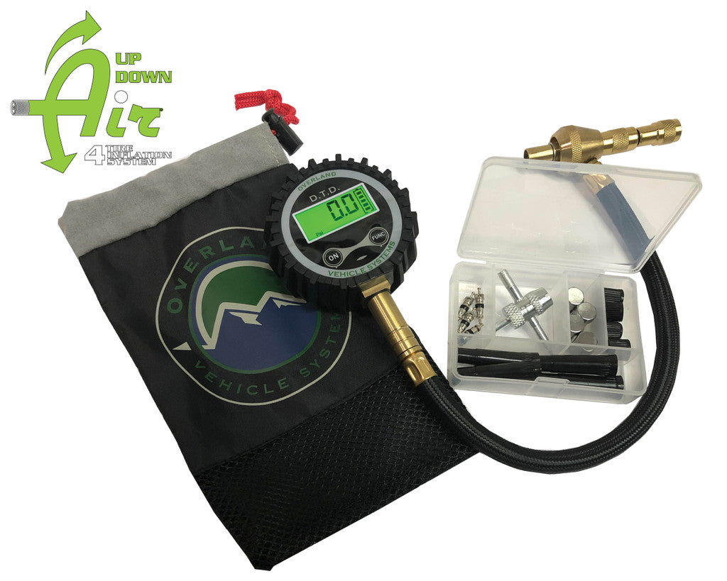 Digital Tire Deflator with Valve Kit & Storage Bag Universal - 12020001