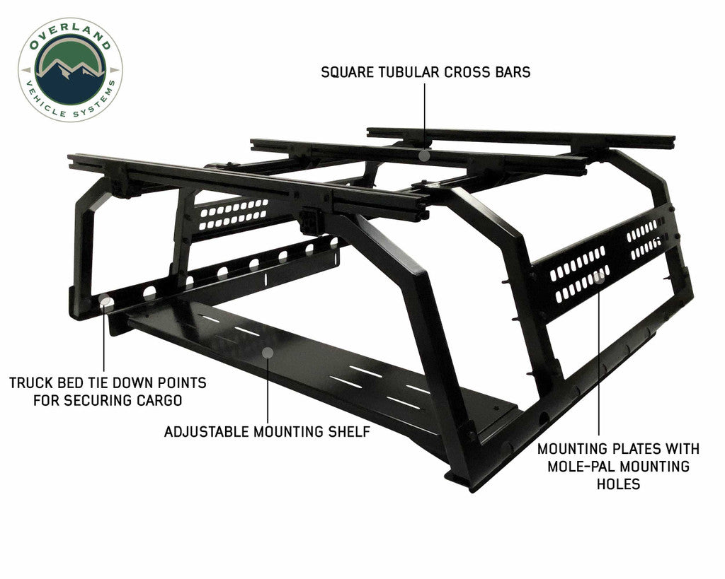 Discovery Rack -Mid Size Truck Short Bed Application - 22030101