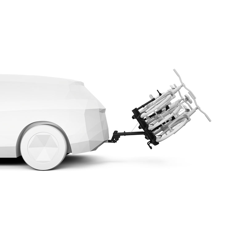 Thule Epos 3-bike foldable hitch platform bike rack - 903310