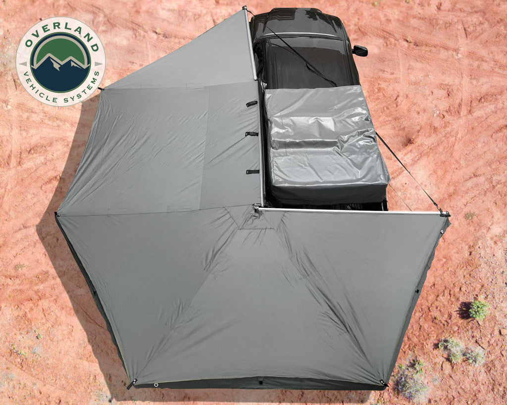Nomadic Awning 270 Driver Side Dark Gray Cover With Black Cover Universal - 19559907
