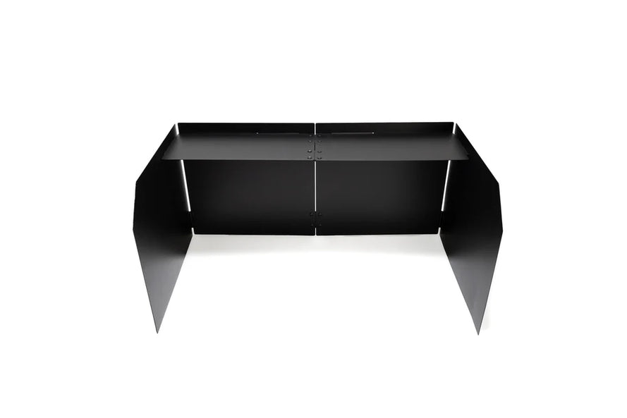 Portable 2 Burner Camp Stove & Wind Screen