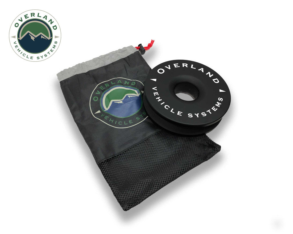 Recovery Ring 6.25" 45,000 lb. Black With Storage Bag Universal - 19240004