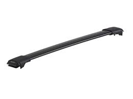 YAKIMA, RailBar Low-Profile Crossbars with Integrated Towers for Roof Rack Systems, Black