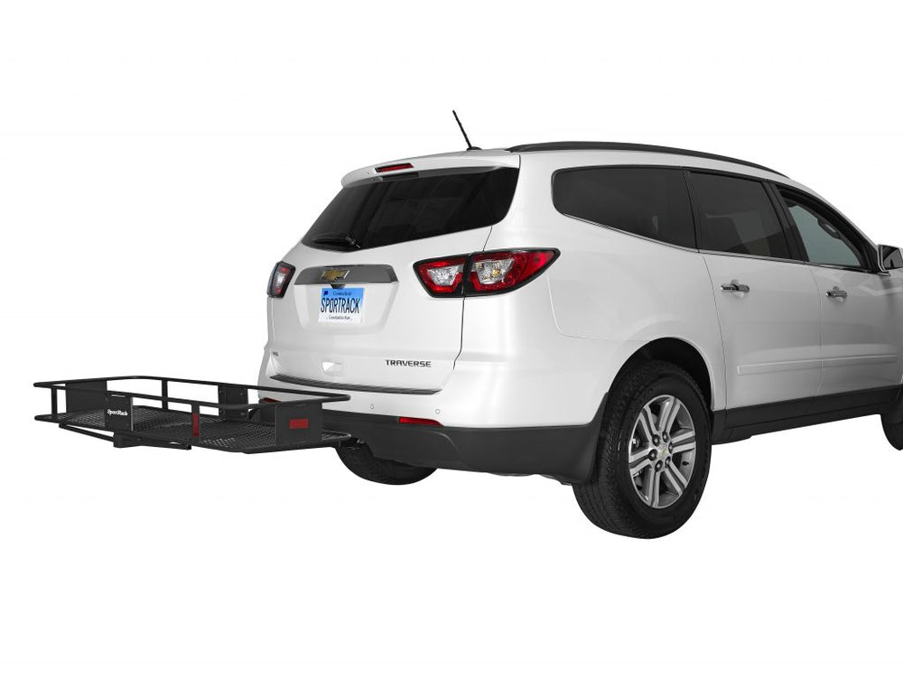 Small Hitch Racks SportRack Vista Folding Hitch Basket - SR9851 — Rackstarz Vehicle Rack ...