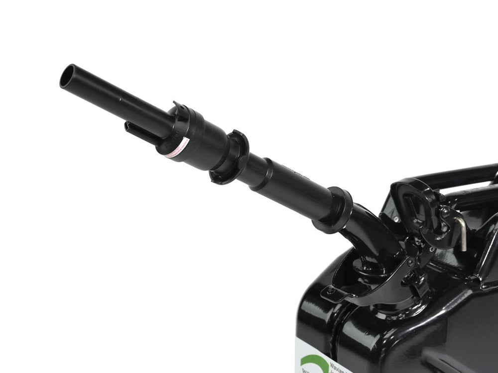 20l Black Jerry Can w/ Spout - JCFU010