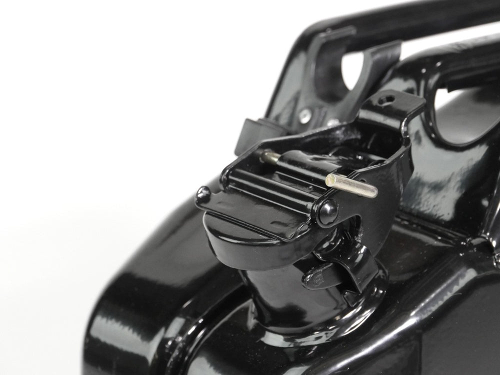 20l Black Jerry Can w/ Spout - JCFU010