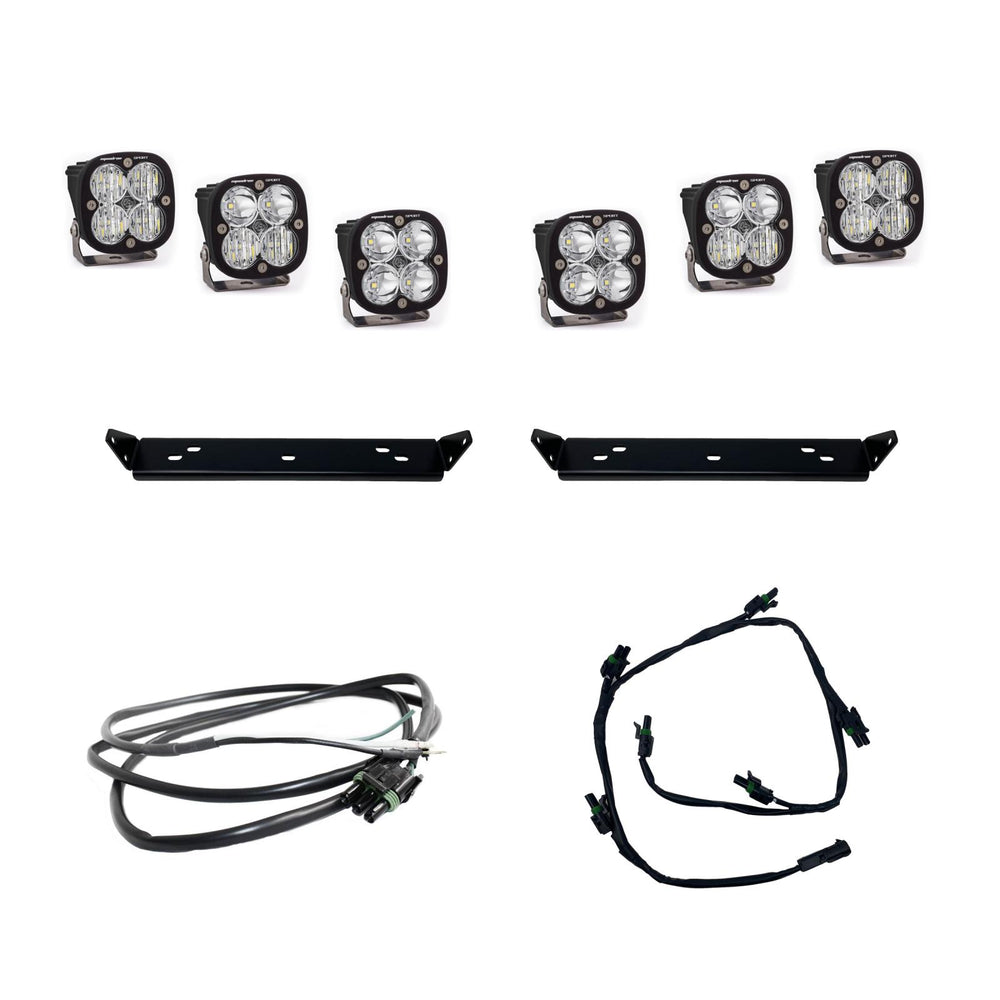 2021-2022 Ford F-150 Raptor Squadron Sport Behind Grille Light Kit - 448061