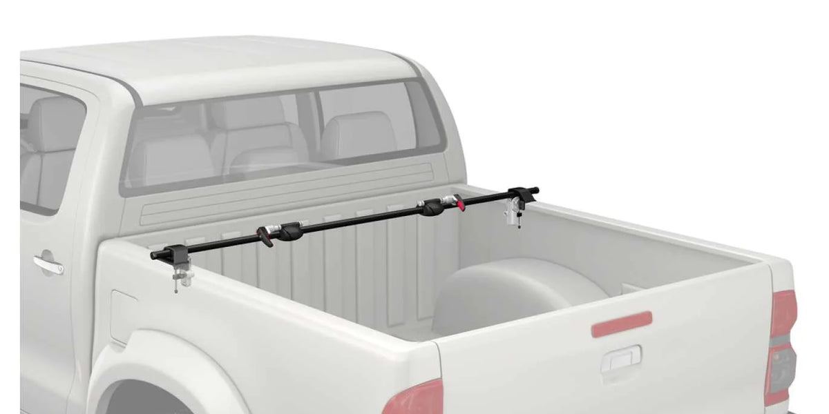 BikerBar Tool-Free Truck Bed Bike Mount — Rackstarz Vehicle Rack