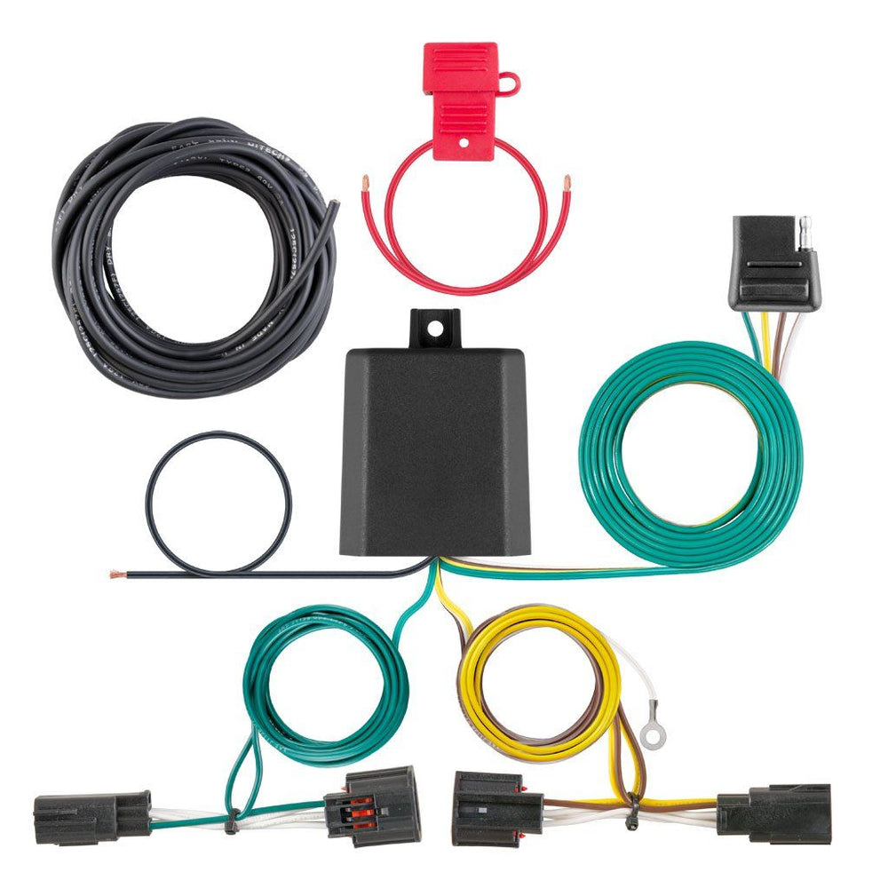 CUSTOM WIRING, 4-WAY FLAT, SELECT CHRYSLER TOWN AND COUNTRY, DODGE GRAND CARAVAN #56331