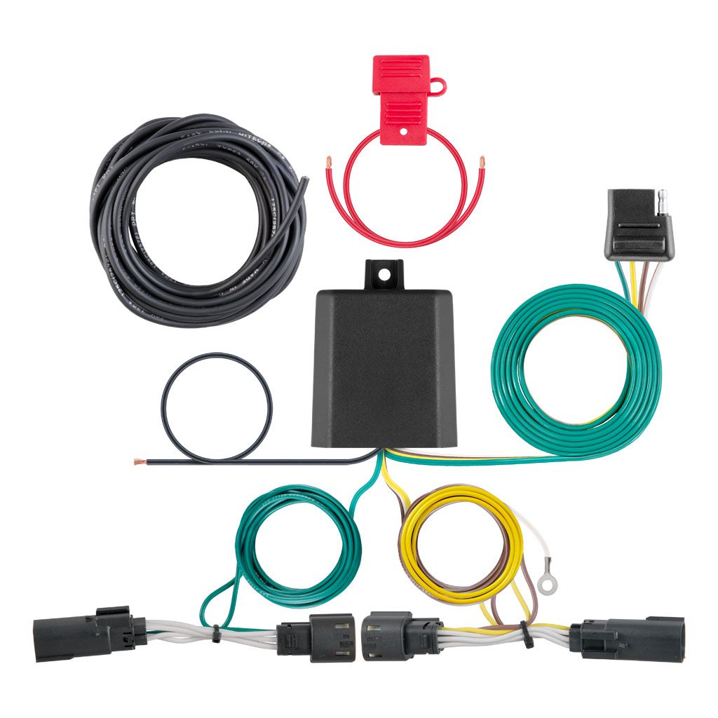 Custom Wiring Harness, 4-Way Flat Output, Select Ford Flex - 56343