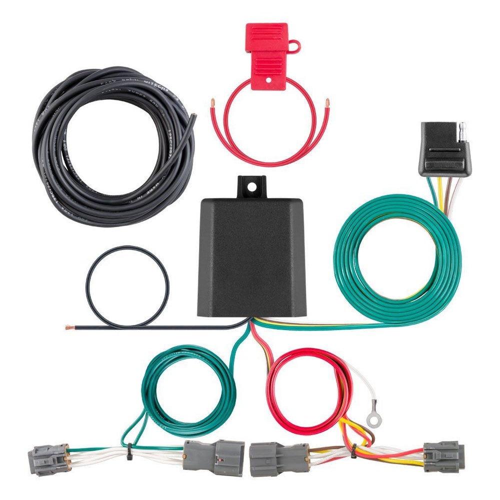 Custom Wiring Harness, 4-Way Flat Output, Select Hyundai Tuscon - 56348
