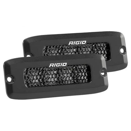 SR-Q SERIES PRO SPOT DIFFUSED MIDNIGHT FLUSH MOUNT | PAIR - 925513BLK