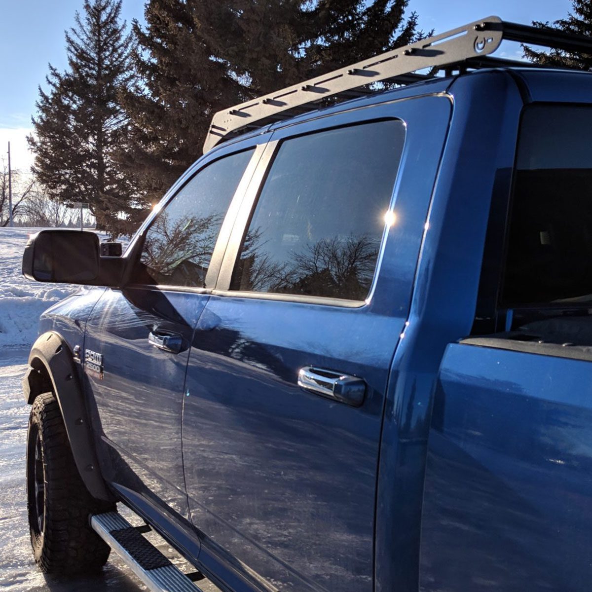 Dodge RAM 1500 Crew Cab Roof Rack | 2009-2018 — Rackstarz Vehicle Rack ...