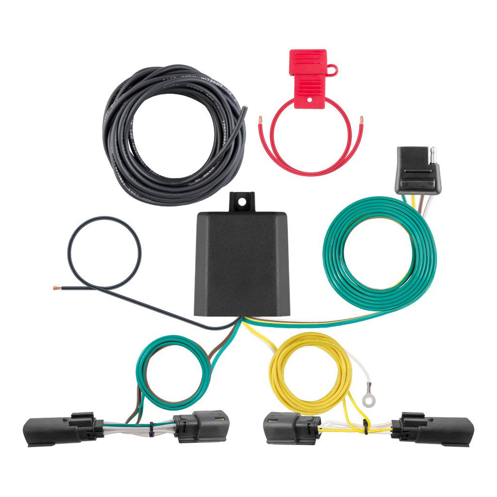 CUSTOM WIRING HARNESS, 4-WAY FLAT OUTPUT, SELECT JEEP GRAND CHEROKEE, L - 56473