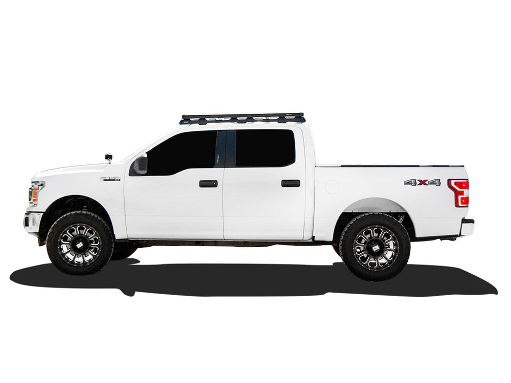 Ford F150 Crew Cab (2009-Current) Slimline II Roof Rack Kit / Low Profile - KRFF011T