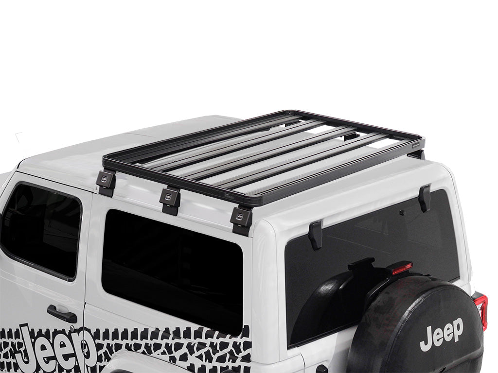 Jeep Wrangler JL 2 Door (2018-Current) Slimline II 1/2 Roof Rack Kit - KRJW026T