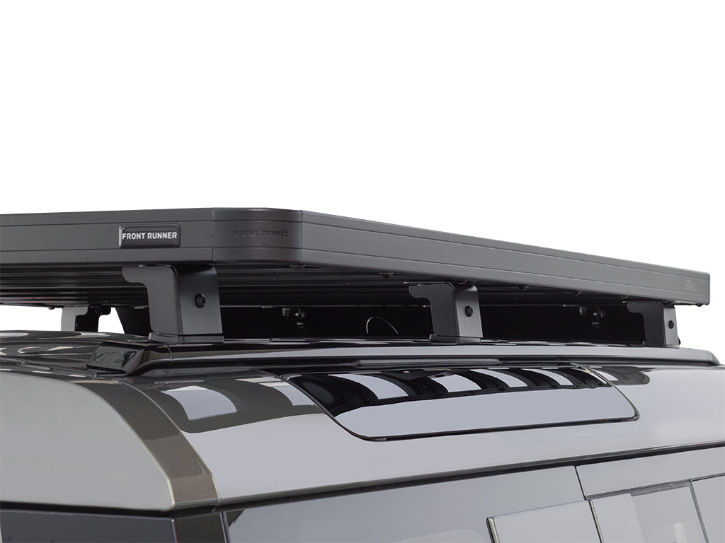 Land Rover New Defender 110 w/OEM Tracks Slimline II Roof Rack Kit - KRLD037T