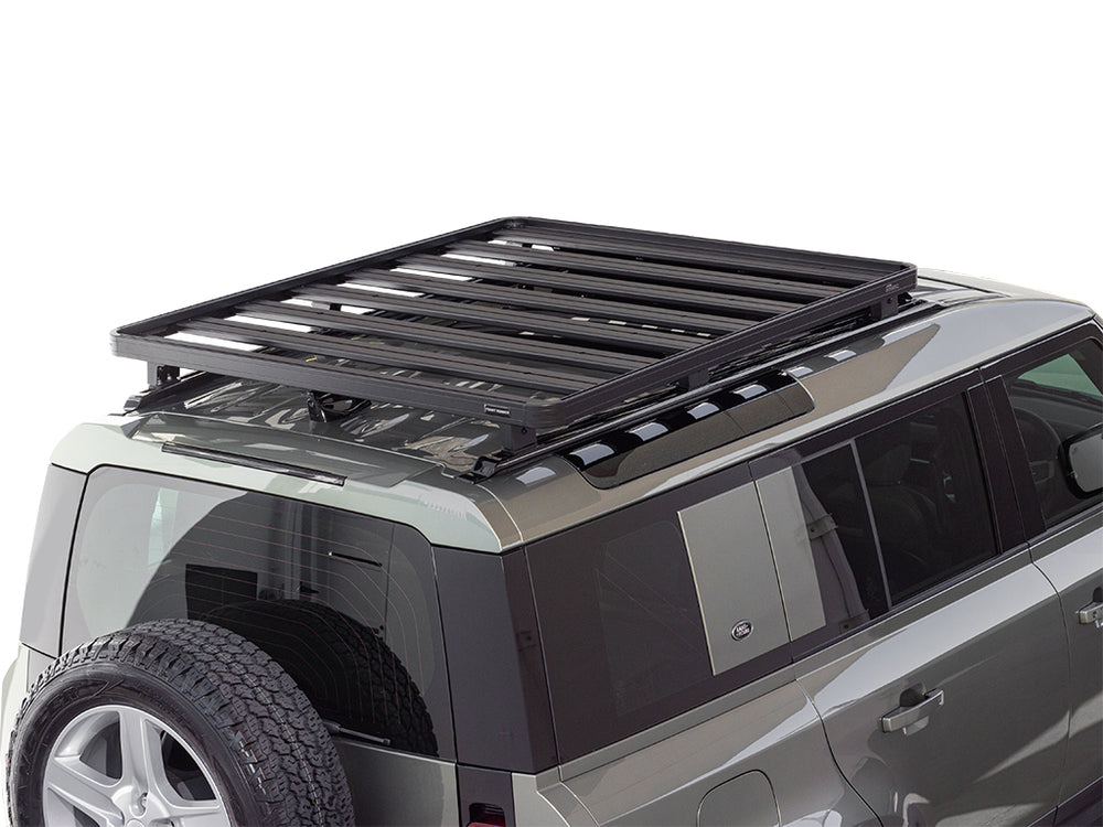 Land Rover New Defender 110 w/OEM Tracks Slimline II Roof Rack Kit - KRLD037T