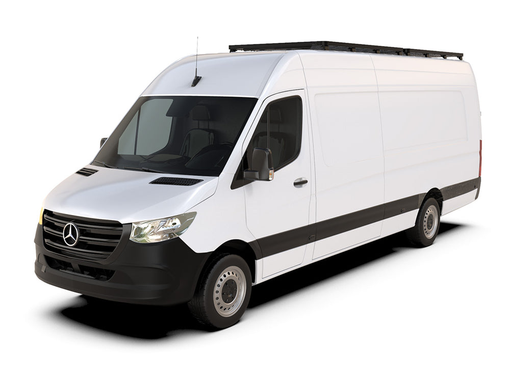 Mercedes Benz Sprinter 170in/L3/LWB Wheelbase w/OEM Tracks (2006-Current) Slimline II Roof Rack Kit - KRMS011T