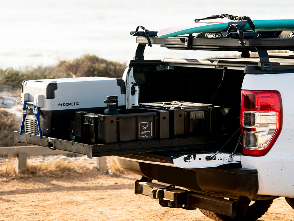 Pickup Roll Top Slimline II Load Bed Rack Kit / 1425(W) x 1358(L) - KRRT001T