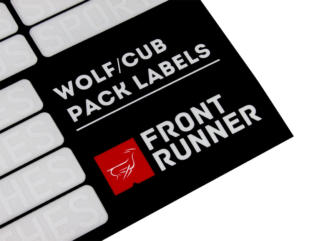 Wolf/Cub Pack Campsite Organizing Labels - SBOX026