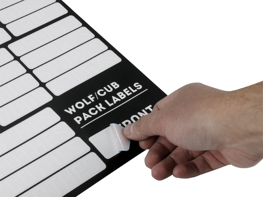 Wolf/Cub Pack Campsite Organizing Labels - SBOX026