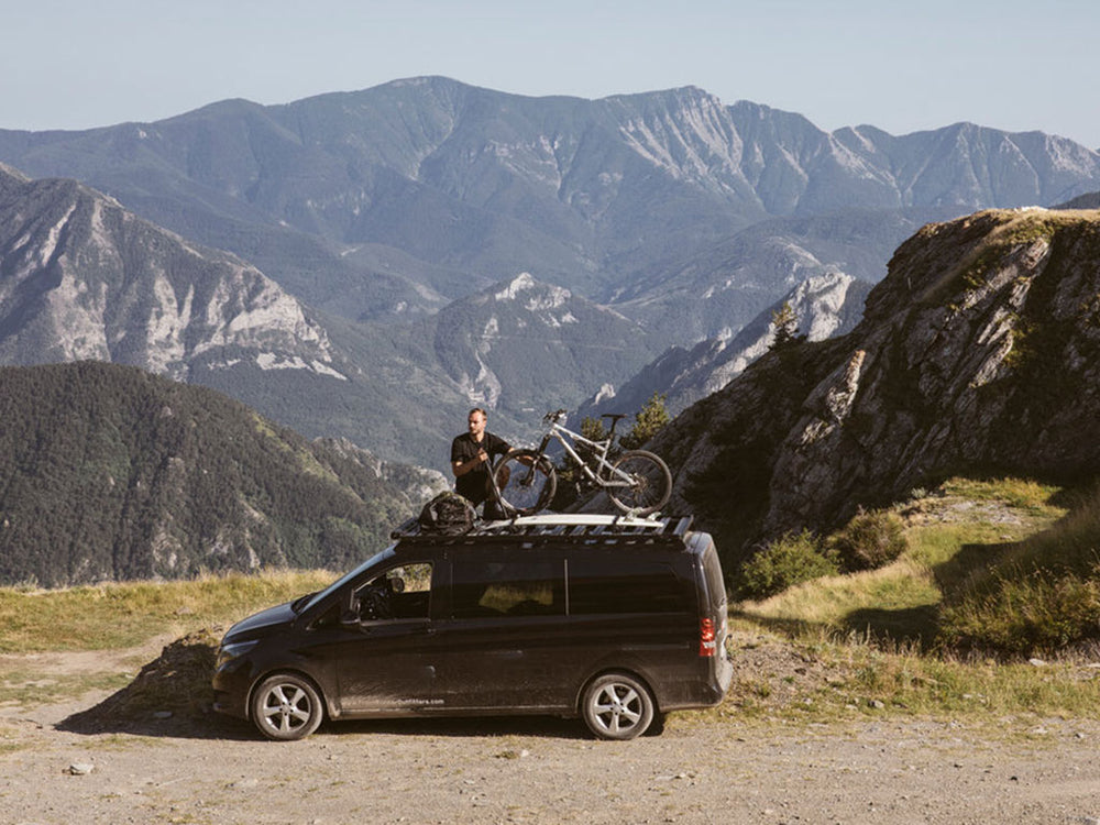 Mercedes Benz V-Class L1 (2014-Current) Slimline II Roof Rack Kit - KRMV012T