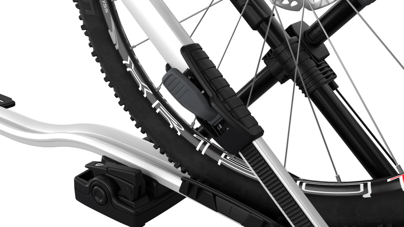 Thule UpRide roof top bike rack wheel mount black/aluminium - 599000