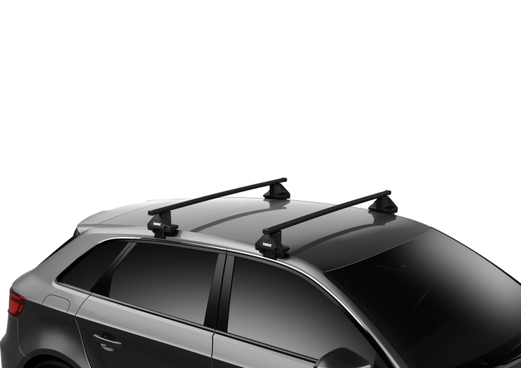 Thule SquareBar Evo127 cm roof bar 2-pack black - 712300
