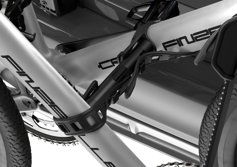 Thule OutWay 2-bike hanging trunk bike rack black/aluminium - 994005