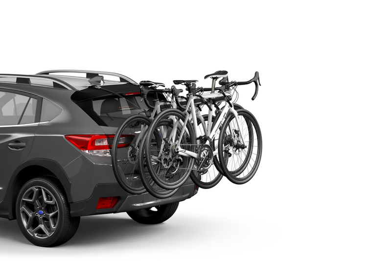 Thule OutWay  3-bike hanging trunk bike rack black/aluminium - 995005